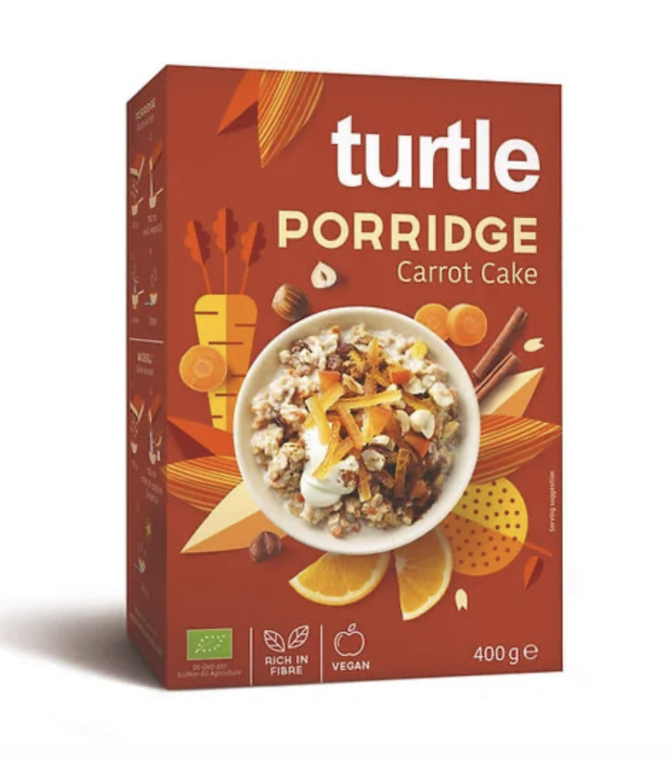 Porridge BIO Carrot Cake