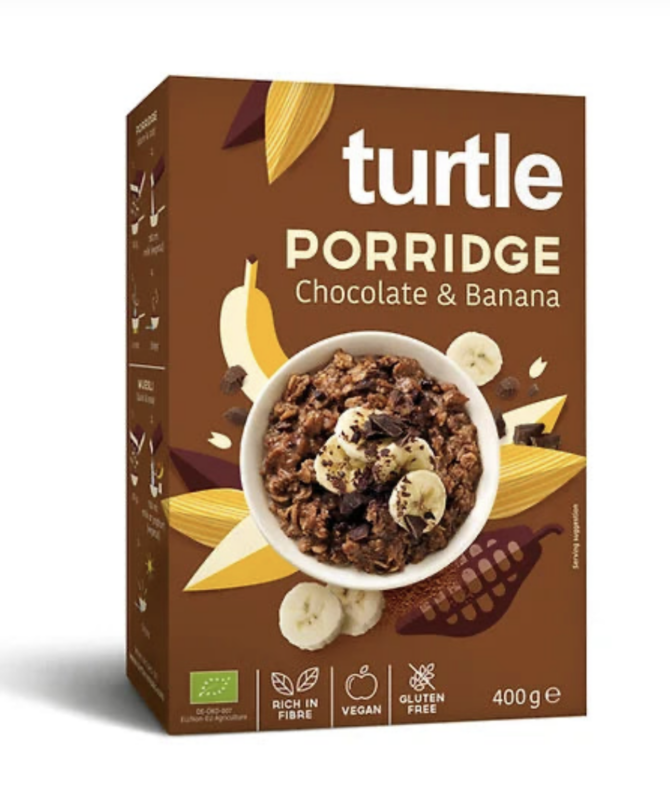 Porridge BIO Chocolate & Banana Gluten Free